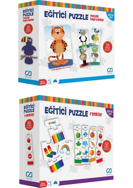 2'li Eğitici Puzzle SetI(5028-5029)