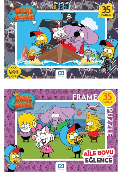 Yeni Kral Şakir Frame Puzzle Set