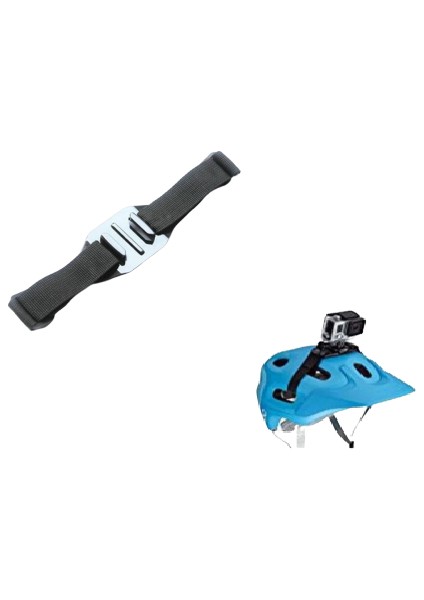 Kamera Hava Delikli Kask Bağlantı