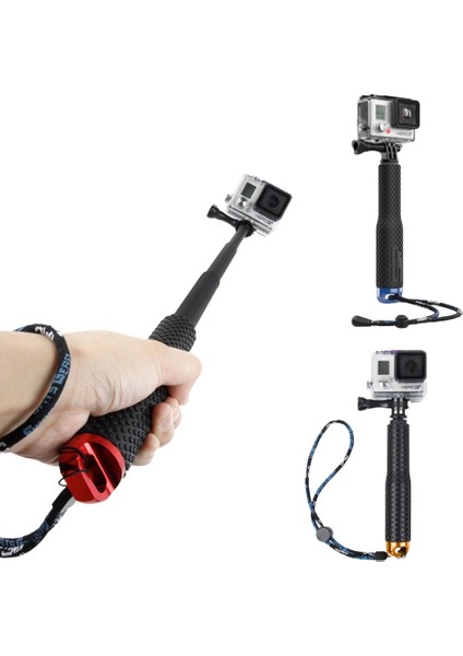 Kamera Suya Dayanıklı 3 Kademe Monopod