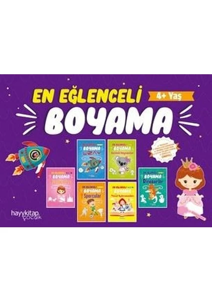 En Eğlenceli Boyama 6’Lı Set - Canan Öztürk