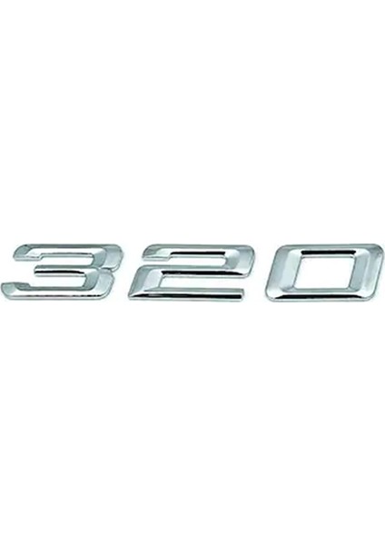 Bmw Depo Bmw 320 (3.20) Yazı Logo