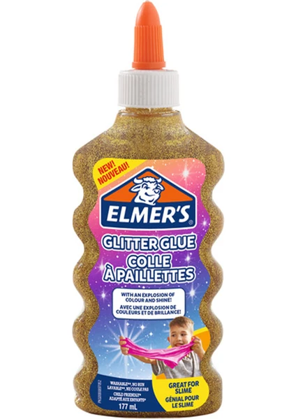 Elmer's Simli Yapıştırıcı 177 ml Altın