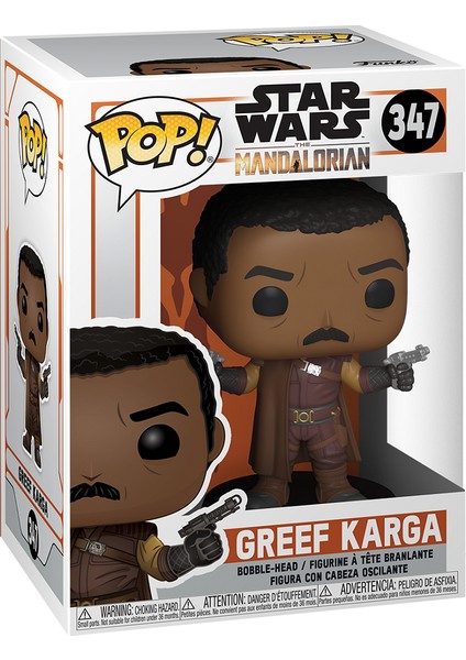 POP Figür - Star Wars The Mandalorian, Greef Karga