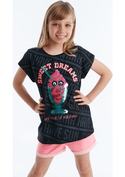 MSHB&G Sweet Dreams Kız Çocuk T-shirt Şort Takım