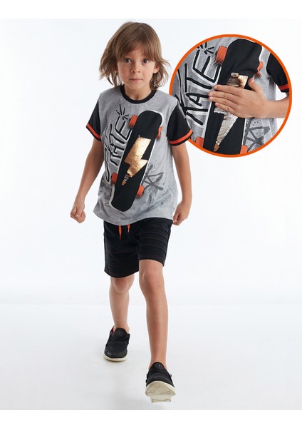 Thunder Skate Erkek Çocuk Şort Takım