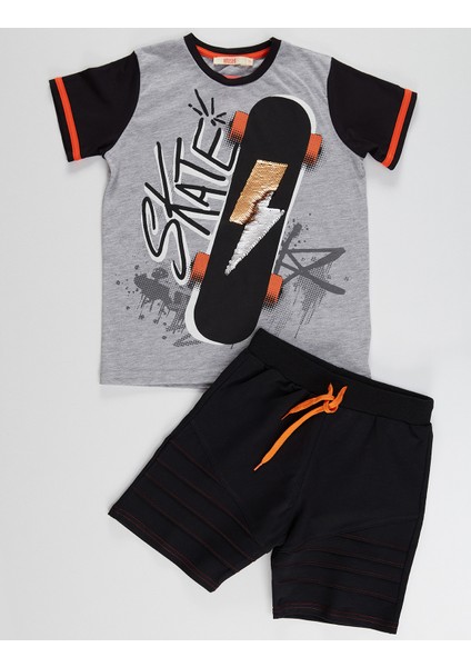 Thunder Skate Erkek Çocuk Şort Takım