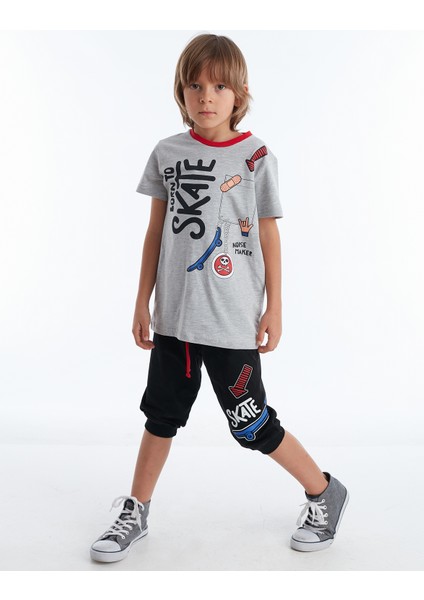 Born to Skate Erkek Çocuk Kapri Takım