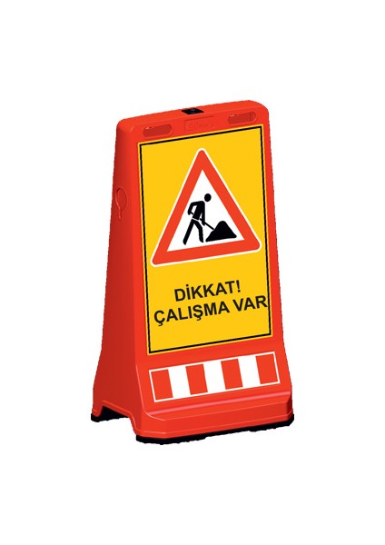 Ultra Levhali Uyari Dubasi Çalişma Var 90 x 49,5 x 39,5 cm