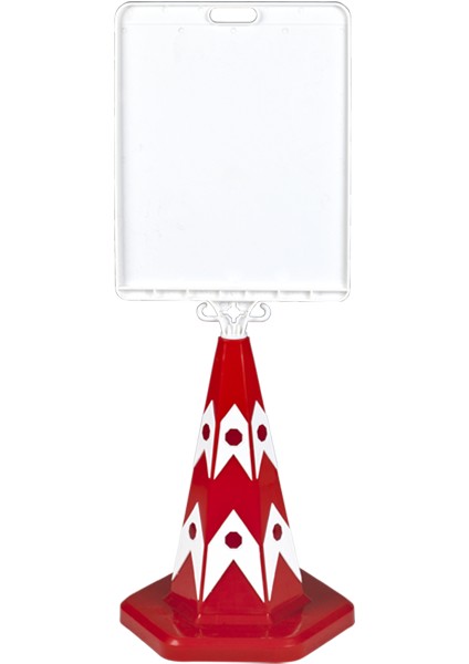 Kedi Gözlü Reklam Konisi Ağırlıklı – Tabelalı