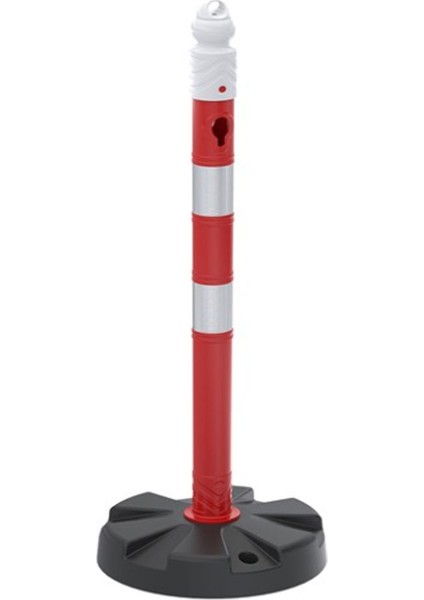 Dubalı Uyarı Dikme 60 mm Reflektifli