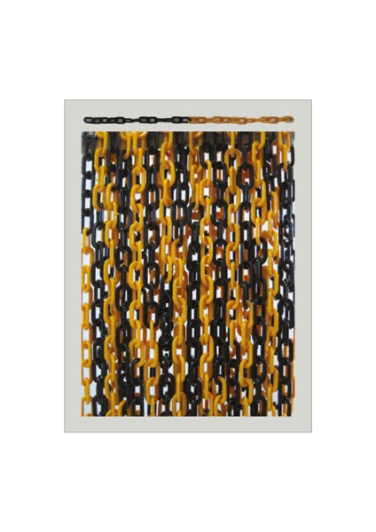 Plastik Zincir 25 m Sari Siyah