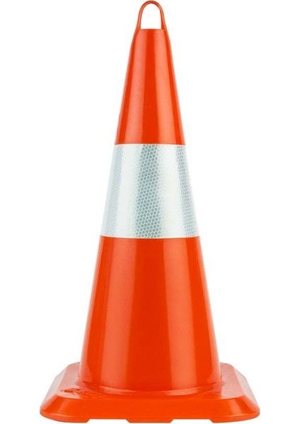 Kırılmaz Trafik Konisi Reflektifli 50'lik