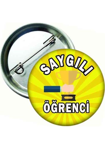 Saygılı Öğrenci Rozeti - 20 Adet