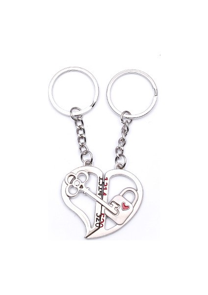Sevgili Temalı Metal Anahtarlık