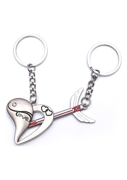 Sevgili Temalı Metal Anahtarlık