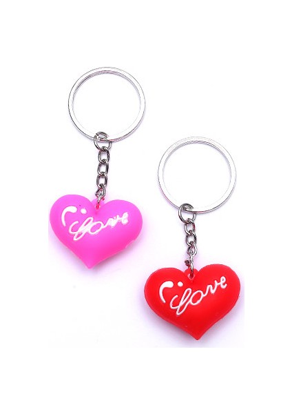 Sevgili Temalı Metal Anahtarlık