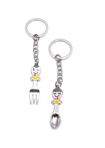 Sevgili Temalı Metal Anahtarlık