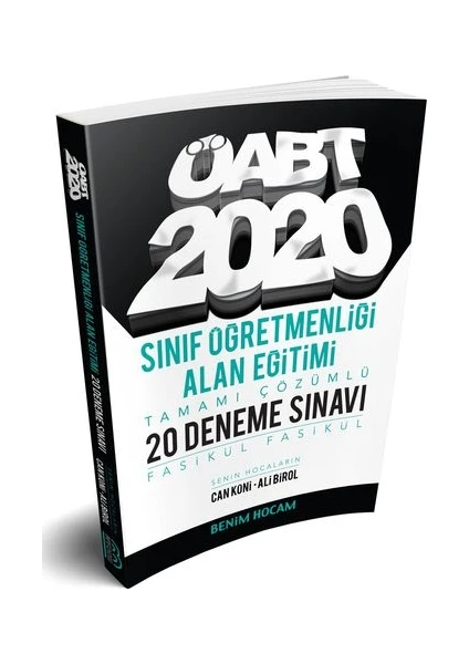 Benim Hocam Yayınları  2020 ÖABT Sınıf Öğretmenliği Alan Eğitimi Tamamı Çözümlü 20 Fasikül Deneme