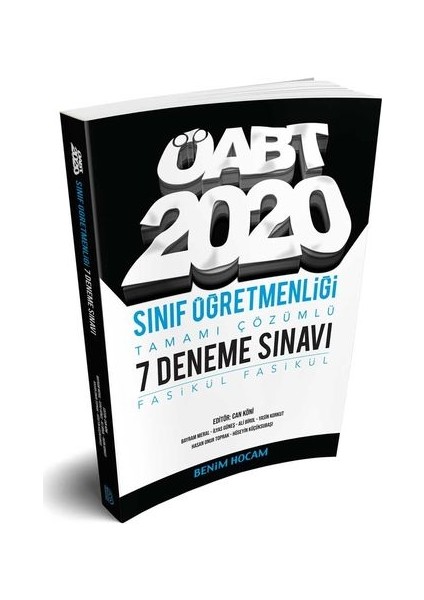 2020 ÖABT Sınıf Öğretmenliği Tamamı Çözümlü 7 Fasikül Deneme