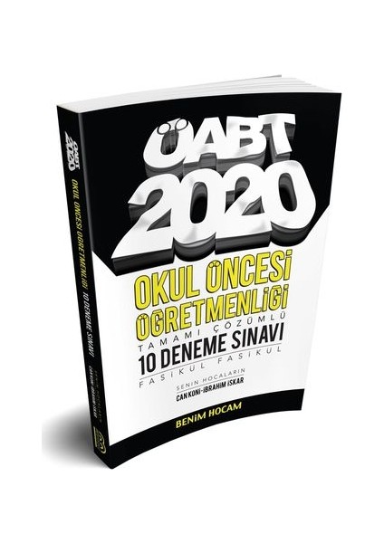 2020 ÖABT Okul Öncesi Öğretmenliği Tamamı Çözümlü 10 Fasikül Deneme