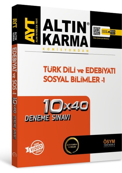 2020 AYT Türk Dili ve Edebiyatı - Sosyal Bilimler Deneme