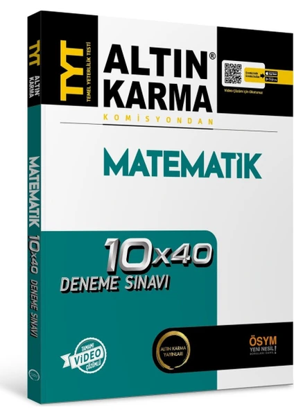 Altın Karma Yayınları 2020  TYT Matematik Deneme