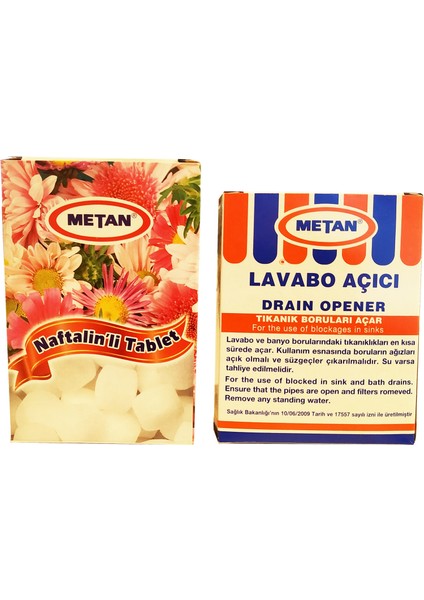 Naftalin ve Lavabo Açıcı Set 712387
