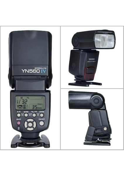 Yn 560 Iv Dahili Alıcılı Speedlite Tepe Flaşı