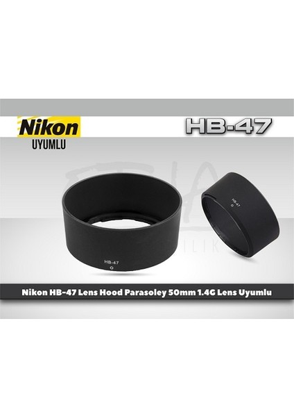 Hb-47 Parasoley 50 mm F1.8G/50 mm F1.4g Lens Uyumlu fırsatları