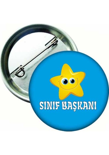 Sınıf Başkanı Öğrenci Rozeti 20'li