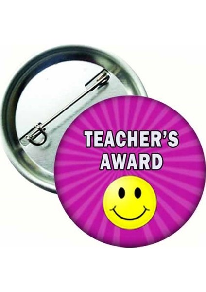 Teacher's Award Yaka Rozeti 20'li