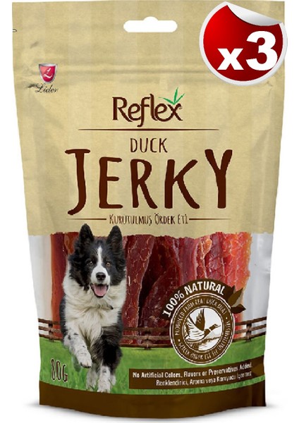 Ördekli Çubuk Köpek Ödülü 80 gr x 3 Adet