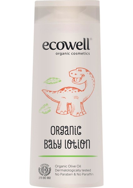 Organik Bebe Losyonu 300 ml.