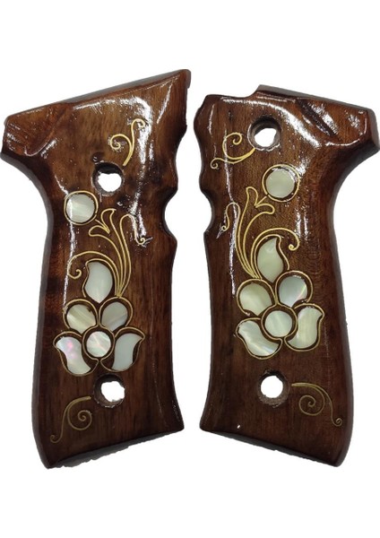 Beretta F92 ve Yavuz 16 Sedef Kakma Kabze Model 13