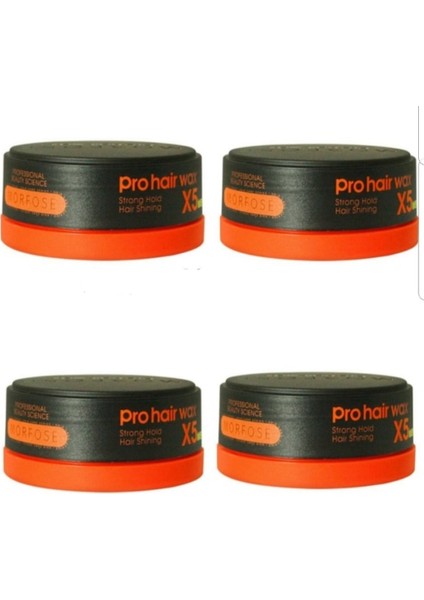 Men Prohair X5 Turuncu Wax 150 ml 4 Adet