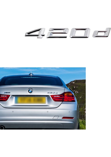 Bmw Depo Bmw 420D Bagaj Logo Krom  51147187129