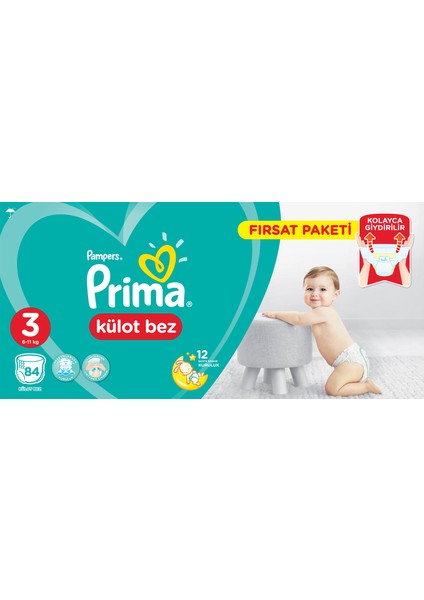 Külot Bebek Bezi 3 Beden 82 Adet Midi Fırsat Paketi fiyatları