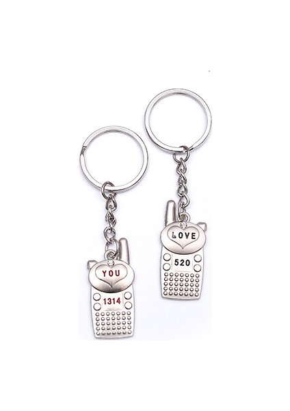 Sevgili Temalı Metal Anahtarlık