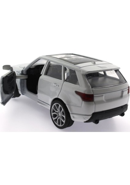 Çek Bırak Beyaz Metal Araba SL6602BL
