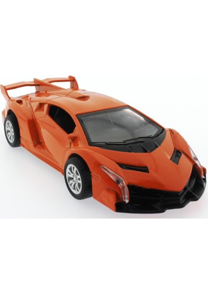 Çek Bırak Turuncu Metal Spor Araba K137A