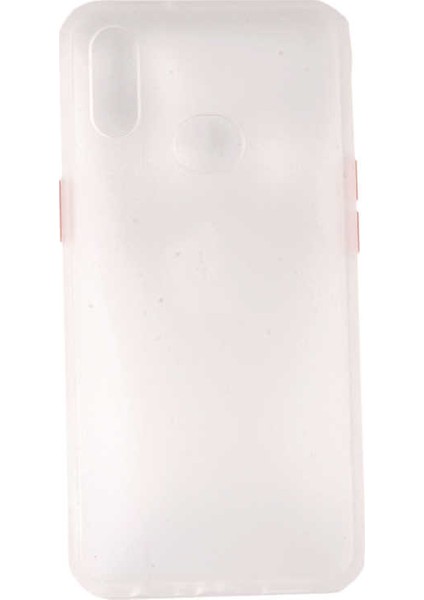 Samsung Galaxy A10S Kılıf Zore Fri Mat Silikon Renksiz