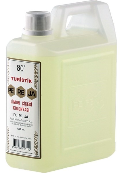 (80°) Limon Çiçeği Kolonyası 1000 ml Çanta Pet Ambalaj