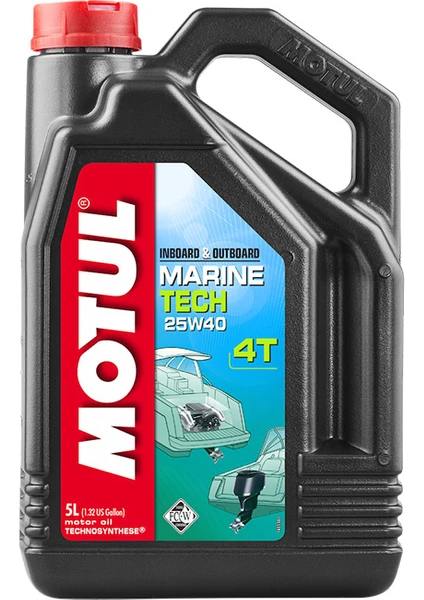 Marine 4 Zamanlı 25W-40 5 Litre Deniz Motoru Yağı