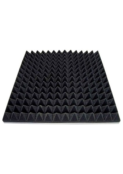 Edmpazar 50 mm Yanmaz Akustik Piramit Sünger 50 Dns 100 x 100 cm