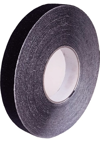 Siyah Merdiven ve Zemin Kaydırmaz Kaymaz Bant 25 mm x 25 m 5'li