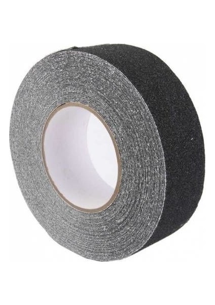 Siyah Merdiven ve Zemin Kaydırmaz Kaymaz Bant 50 mm x 25 m