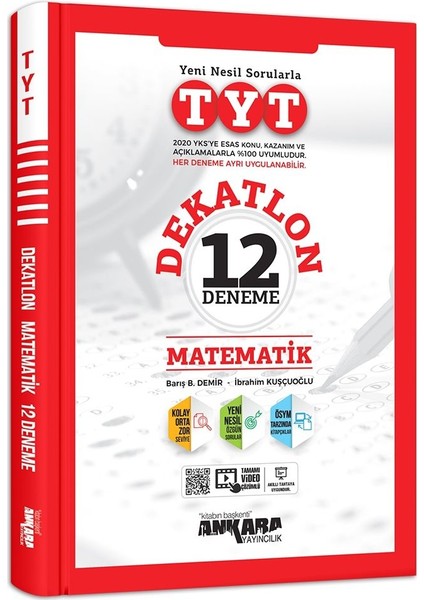 TYT Dekatlon Matematik 12 Deneme Sınavı