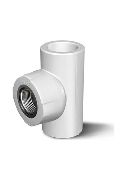 Pprc 25 mm-1/2" İç Dişli Te