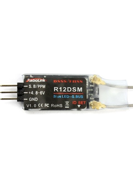 R12DSM 2.4G 12 Channels Dsss & Fhss Receiver